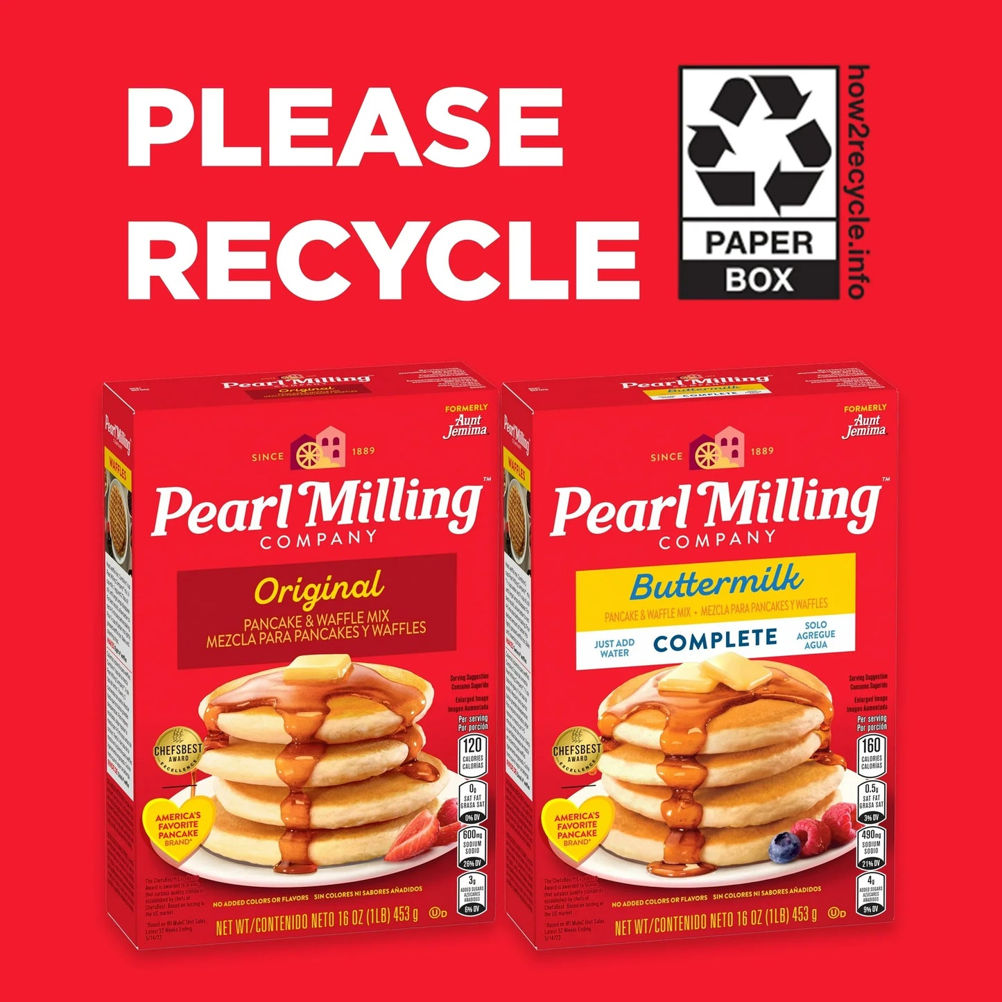Pearl Milling Company Complete Buttermilk Pancake Mix Buttermilk, 80oz (Packaging May Vary)
