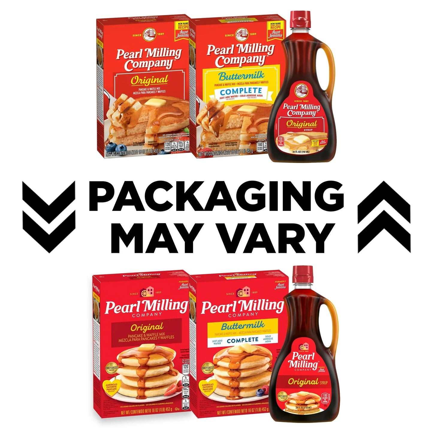 Pearl Milling Company Complete Buttermilk Pancake Mix Buttermilk, 80oz (Packaging May Vary)