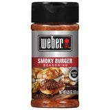 Weber Smoky Burger Seasoning, Gluten Free, 6.25 oz