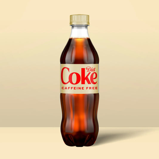 Diet Coke Caffeine Free Soda Pop, 16.9 fl oz, 6 Pack Bottles