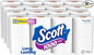 Scott 1000 Toilet Paper, 32 Rolls, Septic-Safe, 1-Ply Toilet Tissue , White