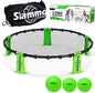 Slammo Game Set (Includes 3 Balls, Carrying Case and Rules) - Outdoor Lawn, Beach & Tailgating Roundnet Game for Kids, Teens & Adults