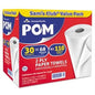 POM&trade; Perforated Paper Towels by Georgia-Pacific, White, 110 sheets, 30 rolls