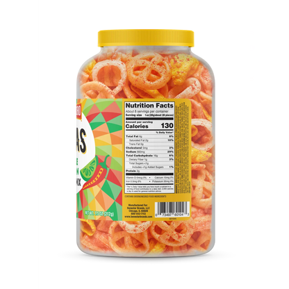 Cazo de Oro Las Ricas 7.5oz Chile Limon Party Mix Canister